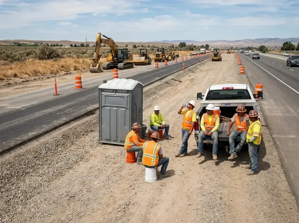 highway-road-construction-crew-007 — frequently asked questions, Porta Potty and Restroom Rentals in Pigeon Forge, TN